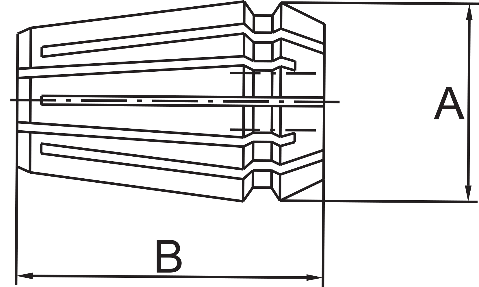 Steel collets ER acc. to DIN 6499B without inner square