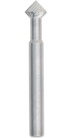 Cutting Tools for use with DeBurr-Z<br />90° Top and underside edge deburring and engraving.