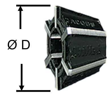 Rubber Flex Multi Range Collets