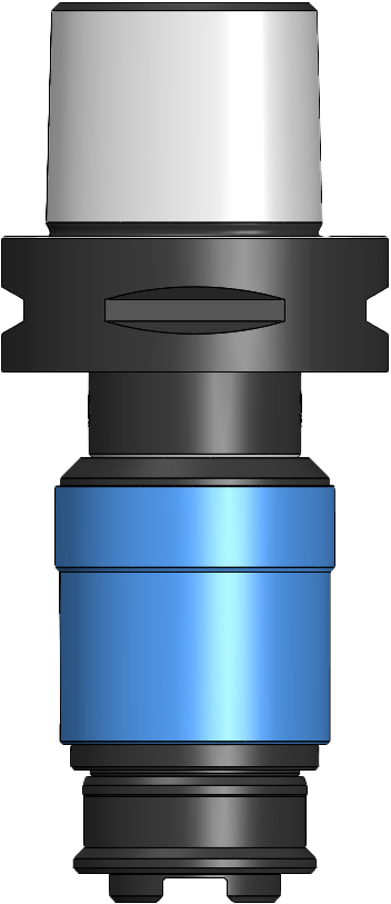 SynchroFlex® II Tap Holder with Tapmatic Capto Shank, Quick-Change, and Internal Coolant.