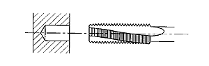 Right Hand Spiral Fluted Tap
